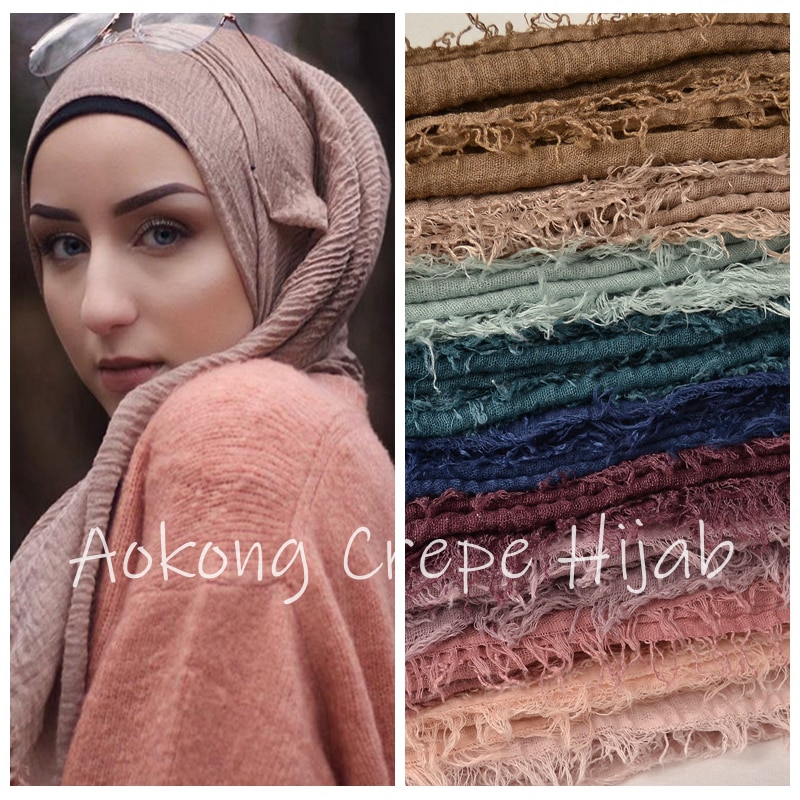 10 /  ƽ crinkle hijabs shawls Ư Ӹ  ..